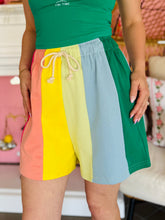Colorful Stripe Shorts