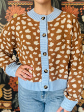 Deer Print Cardigan