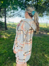 Cream Plaid Fluffy