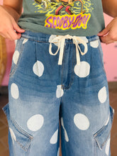 Polka Dot Barrel Jeans