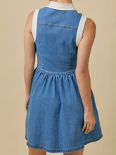 Denim Collared Dress