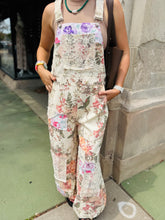 Patchwork Lace Overalls