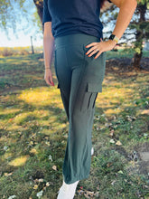 Regency Green Straight Leg Cargo Pants