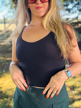 Black Athletic Tank Top