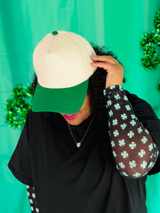 Green Snapback Hat