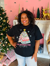 Booked for Christmas Tee