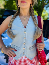 Light Denim Vest