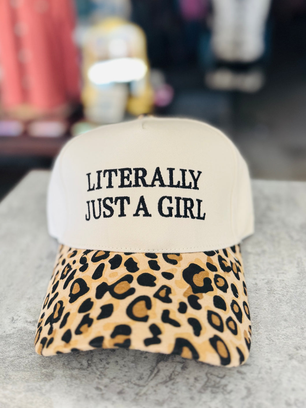 Literally Just a Girl Trucker Hat