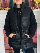 Vegan Leather Zip Up Vest