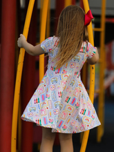 Rainbow Crayon Dress