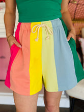 Colorful Stripe Shorts