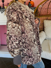 Snakeskin Fluffy Cardigan