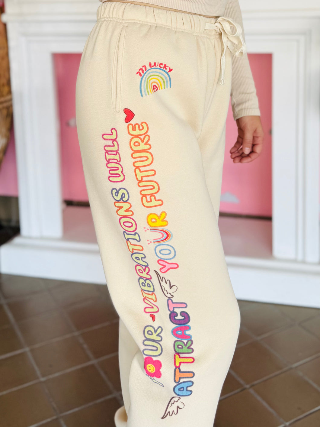 Colorful Graphic Jogger Sweatpants