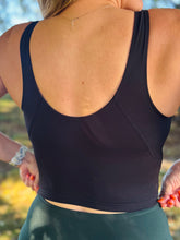 Black Athletic Tank Top