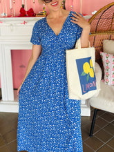 Blue Floral Dress