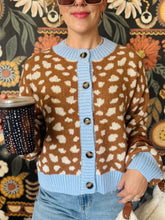 Deer Print Cardigan