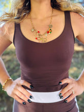 Espresso Athletic Tank Top