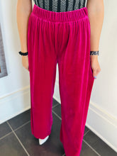 Pink Velvet Pants