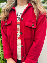 Soft Red Shacket