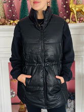 Vegan Leather Zip Up Vest