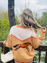 Western Horse Cardigan