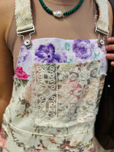 Patchwork Lace Overalls