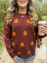 Brown Pumpkin Sweater