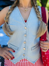Light Denim Vest
