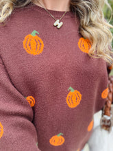 Brown Pumpkin Sweater