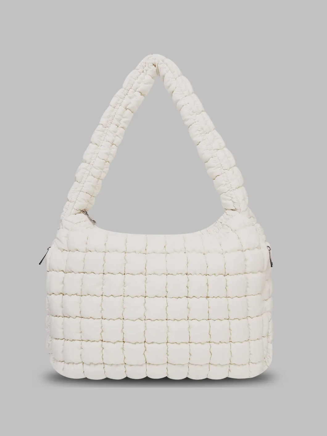 Ivory Puffer Bag