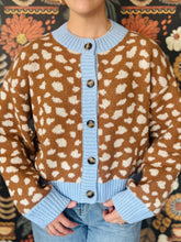 Deer Print Cardigan