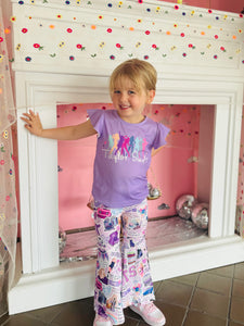 Purple Swiftie Bell Bottoms