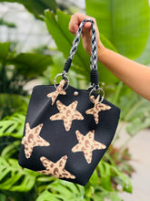 Leopard Print Star Mini Tote Purse