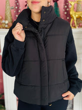 Black Puffer Vest
