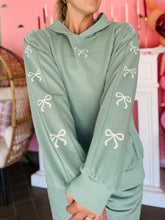 Sage Green Bow Hoodie
