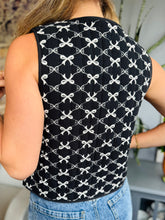 Bow Quilted Vest