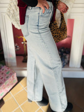 High Waist Wide Leg Denim Jeans