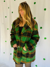 Plus Green Plaid Jacket