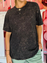 Charcoal Acid Wash T-Shirt