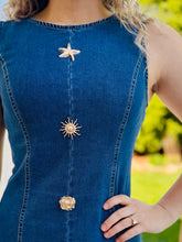 Denim Seashell Dress