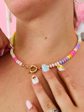 Rainbow Beaded Necklace