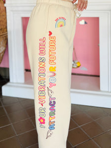 Colorful Graphic Jogger Sweatpants