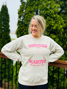 Merrier with a Martini Sweatshirt