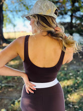 Espresso Athletic Tank Top