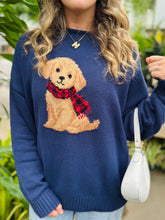 Puppy with Scarf Sweater