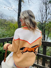 Western Horse Cardigan