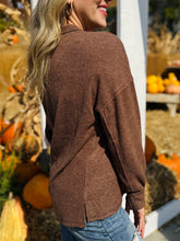 Soft Brown Long Sleeve Top