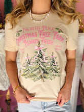 Tan Christmas Tree Farm Tee