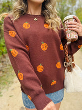 Brown Pumpkin Sweater