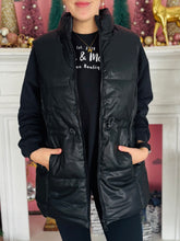 Vegan Leather Zip Up Vest